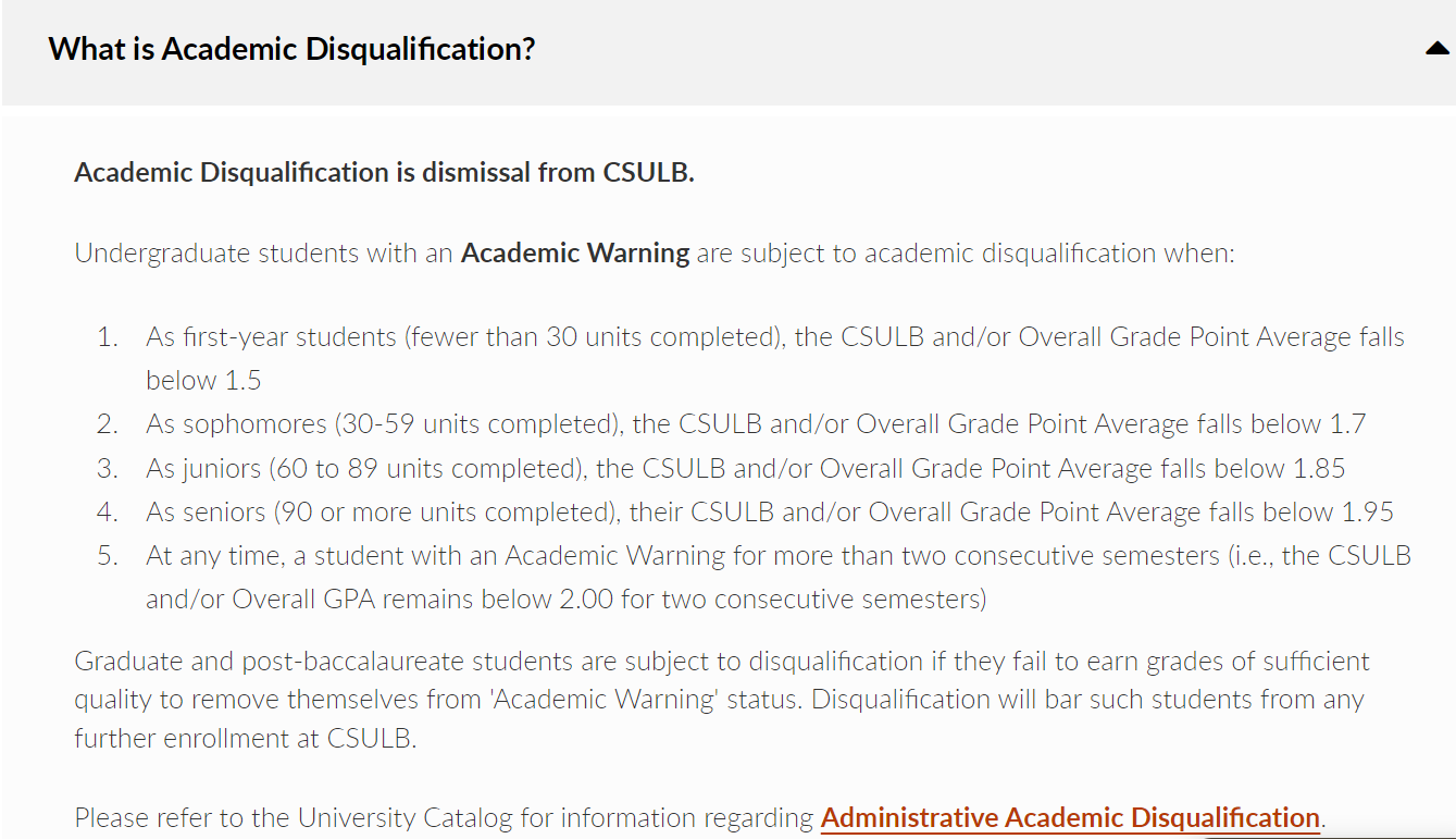 加州州立大学长滩分校开除