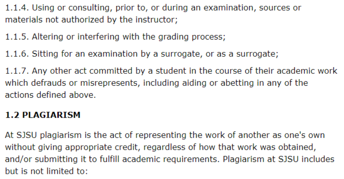圣何塞州立大学开除
