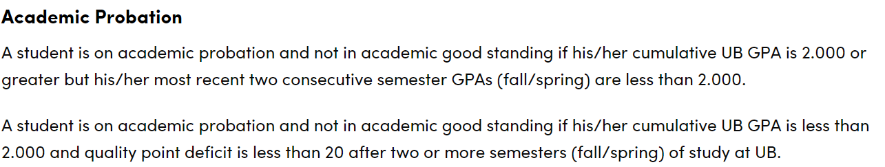 纽约州立大学水牛城分校停学