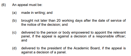 莫纳什大学申诉