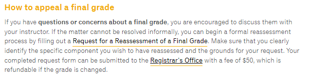 达尔豪斯大学申诉